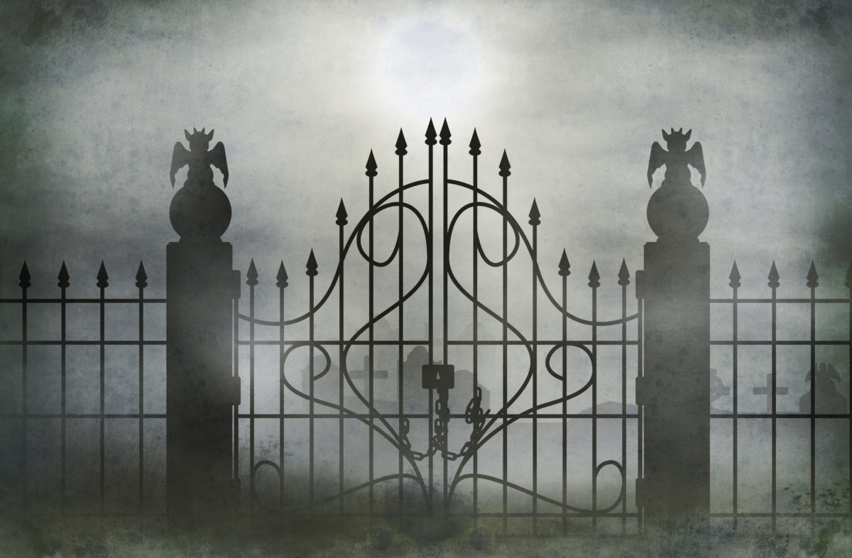 cemetery gate wide